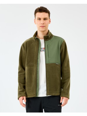 Skechers M Polar Jacket Erkek Haki Mont S2520130-0096