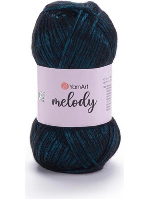 Melody - Parlak El Örgü Ipi Petrol YEŞILI-890