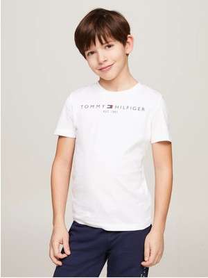 Temel Organik Pamuklu Logolu Tişört