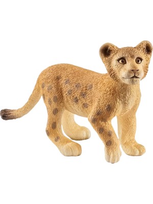 Schleich 14813 Yavru Aslan Figürü Gerçekçi Tasarım