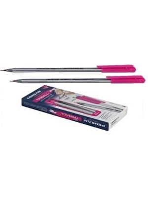 Pensan Tükenmez Kalem Triball 1.0 MM Bilye Uç Pembe 12 Li (1 Paket 12 Adet) PE01003TKPE