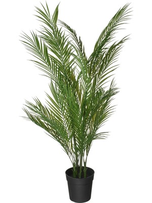 Yapay Bitki, Yeşil, 19 Cm, Areka Palmiyesi, Iç/dış Mekan