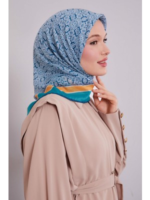 Benetton Puzzle Desen Soft Eşarp