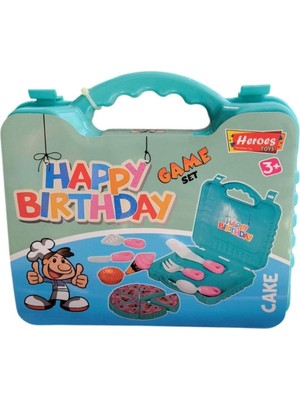 Heroes Toys Çantalı Oyuncak Pasta Seti ERN-815