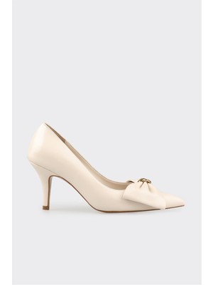 Ekru Kadın Klasik Ayakkabı