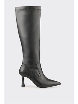 Siyah Kadın Günlük Çizme