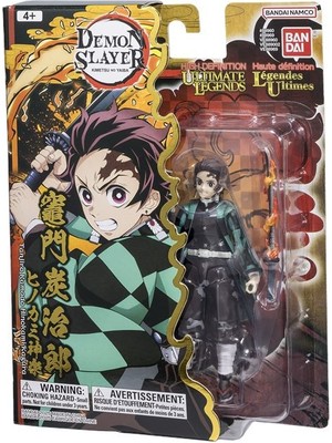 Bandai Ul Demon Slayer Tanjiro Kamado Hinokami Kagura Figürü 3+ Yaş için Koleksiyonluk Hediye
