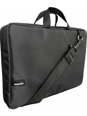 Omuz Askılı iPad Pro 6.nesil 12.9”/ 7.nesil 13”/ Air M2 ile Uyumlu 13” , Çok Bölmeli, Suya Karşı Dayanıklı Tablet Çantası - Siyah