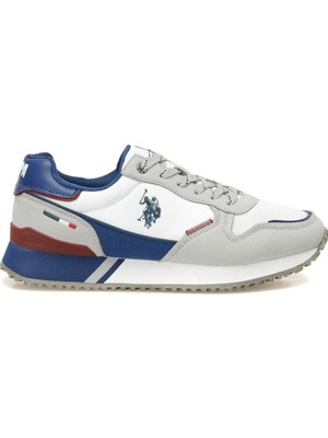 Us Polo 101952928 Ismos 5fx Beyaz Erkek Günlük Sneaker