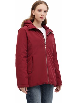 Kinetix Wl 1poly Padded 5pr Bordo Kadın Mont