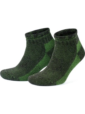 Alpaka Yünlü Tam Havlulu Kalın Termal Bilek Boy Çorap 6007