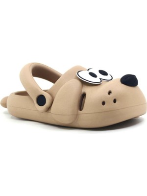 Unisex Çocuk Doggy Camgöz Bahçe Plaj Havuz Günlük Lux Eva Sandalet Terlik