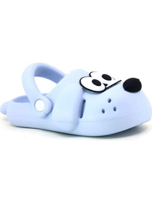 Unisex Çocuk Doggy Camgöz Bahçe Plaj Havuz Günlük Lux Eva Sandalet Terlik