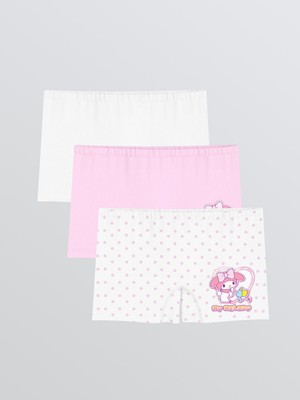 Lc Waikiki Yeni Sezon Hello Kitty Baskılı Kız Çocuk Boxer 3'lü
