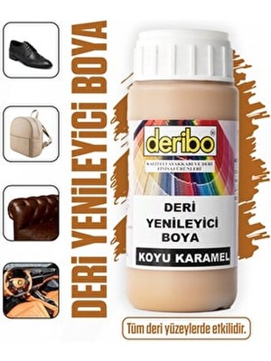 Deri Eşya, Ayakkabı, Koltuk, Direksiyon, Çanta, Deri Yenileyici Boya. 100ML. Sünger Hediyeli.