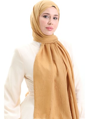 Bambu Şal 70281-12 Hardal