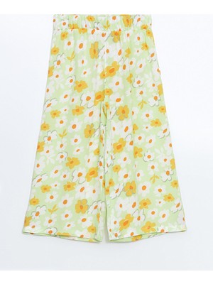 Lc Waikiki Yeni Sezon Beli Lastikli Kız Çocuk Kapri