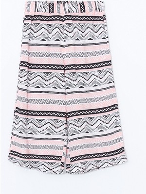 Lc Waikiki Yeni Sezon Beli Lastikli Kız Çocuk Kapri