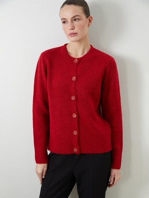 Lc Waikiki Yeni Sezon Bisiklet Yaka Kadın Triko Hırka