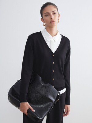 Lc Waikiki Yeni Sezon V Yaka Kadın Triko Hırka