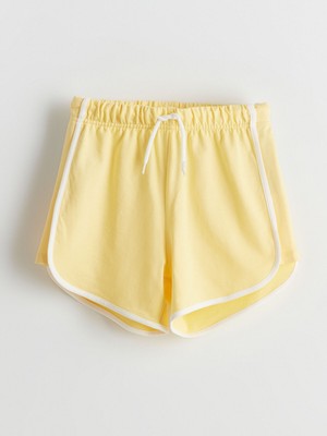 Lc Waikiki Yeni Sezon Beli Lastikli Kız Çocuk Şort