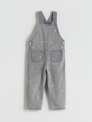 Lc Waikiki Yeni Sezon Kız Çocuk Jean Salopet