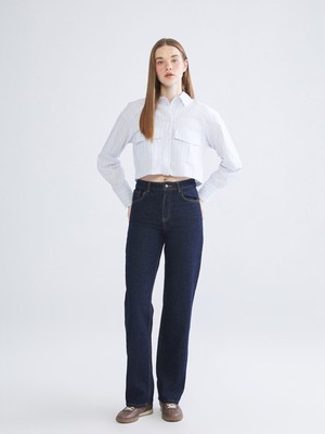 Lc Waikiki Yeni Sezon Straight Fit Kadın Jean Pantolon