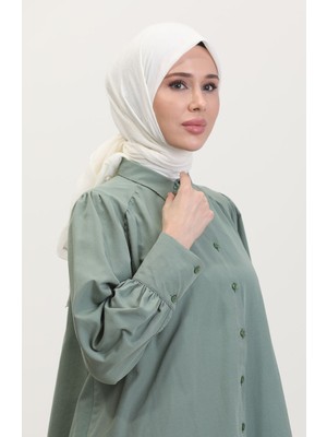 Bambu Eşarp 70248-10 Krem