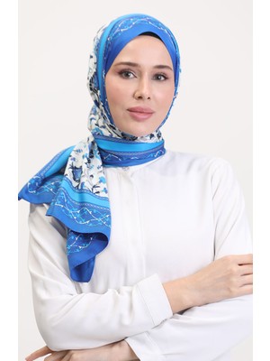Ottoman Şal 70251-07 Saks Indigo
