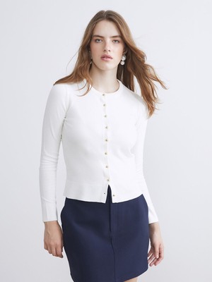 Lc Waikiki Yeni Sezon Bisiklet Yaka Kadın Triko Hırka