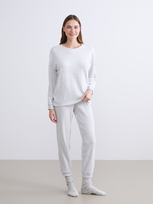 Lc Waikiki Yeni Sezon Bisiklet Yaka Kadın Pijama Takımı