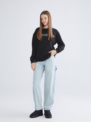 Lc Waikiki Yeni Sezon Baggy Fit Kadın Jean Pantolon