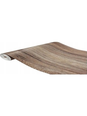 Parke Desen Zemin Muşambası Keçeli Kahve Rengi Kaliteli Mineflo Pvc Zemin Kaplama