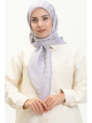 Prenses Eşarp 70234-06 Açık Lila