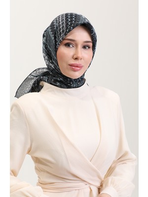 Kehribar Eşarp 70291-10 Füme