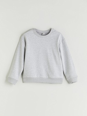 Lc Waikiki Yeni Sezon Bisiklet Yaka Basic Kız Çocuk Sweatshirt