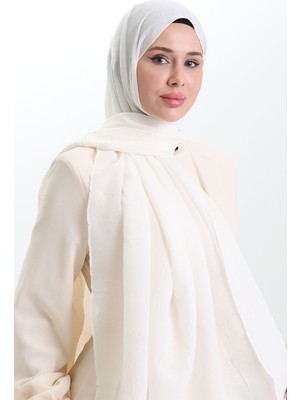 Bambu Şal 70281-30 Krem