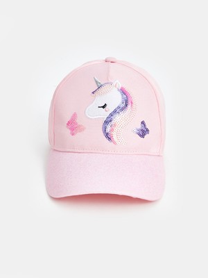 Lc Waikiki Yeni Sezon At Nakışlı Kız Çocuk Kep Şapka