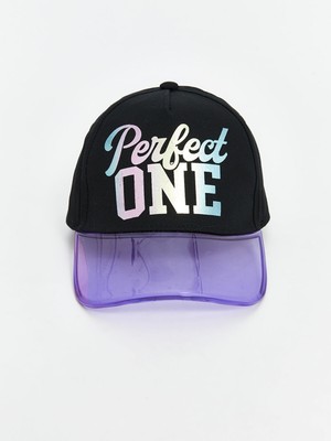 Lc Waikiki Yeni Sezon Yazı Baskılı Kız Çocuk Kep Şapka