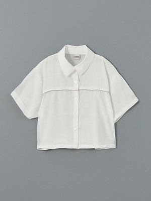 Lc Waikiki Yeni Sezon Kısa Kollu Kız Çocuk Crop Gömlek