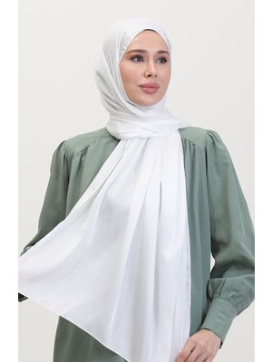 Kristal Şal 70255-11 Kırık Beyaz