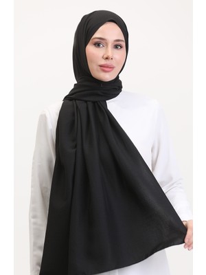 Cotton Caz Şal 70257-01 Siyah