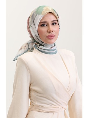 Kehribar Eşarp 70280-04 Haki