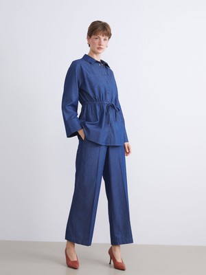 Lc Waikiki Yeni Sezon Beli Lastikli Boyfriend Kadın Jean Pantolon