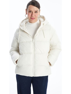 Lc Waikiki Yeni Sezon Kapüşonlu Kadın Şişme Mont