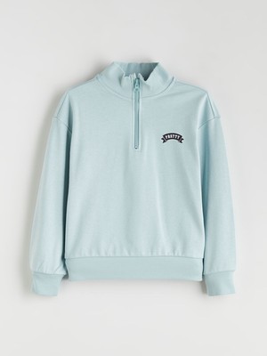 Lc Waikiki Yeni Sezon Dik Yaka Kız Çocuk Sweatshirt