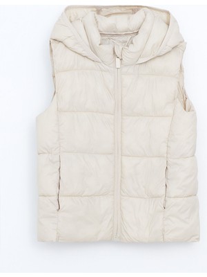 Lc Waikiki Yeni Sezon Kapüşonlu Kız Çocuk Şişme Yelek