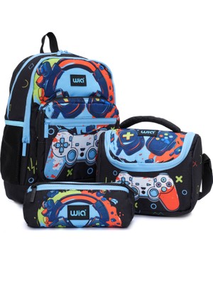 Wia Game Erkek Çocuk Çanta Seti