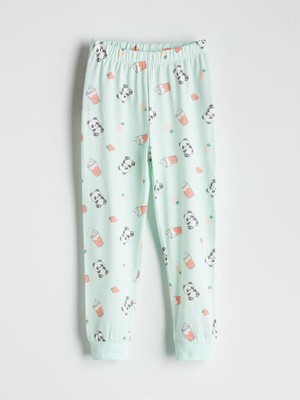 Lc Waikiki Yeni Sezon Beli Lastikli Kız Çocuk Pijama Alt