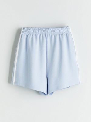 Lc Waikiki Yeni Sezon Basic Beli Lastikli Kız Çocuk Şort